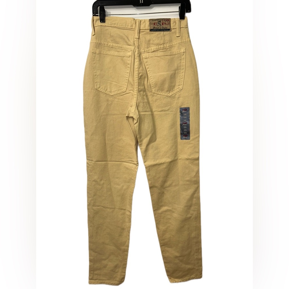 NWOT‎ Vintage Express EXP Khaki color jeans size 5/6